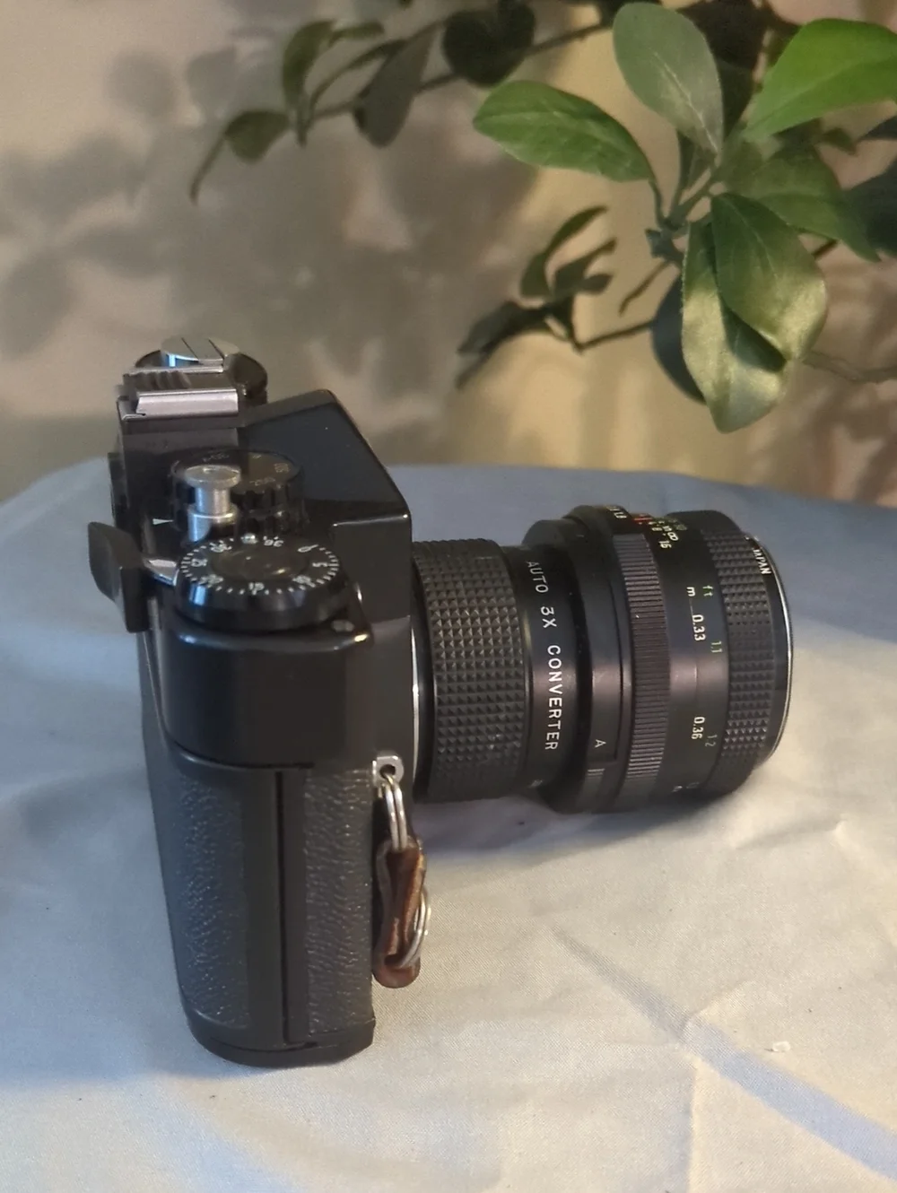 Vintage Cambron 12 XP Black Film Camera with Pentacon 50mm Lens